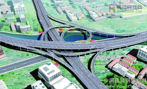 重庆路立交效果图.