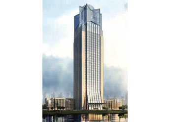 中通钢构经典工程-甘肃省电力公司调度通讯楼
