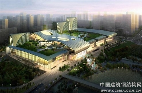 伟宏钢构：承揽杭州国际博览中心钢结构项目