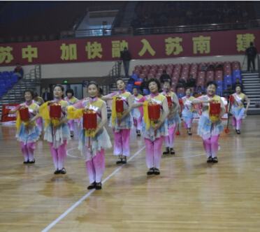 开幕式点花灯舞蹈表演